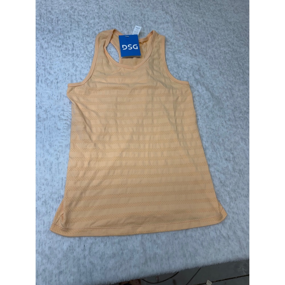 DSG‎ Girls Movement Seamless Mesh Tank Peach Size M DAG15109 Activewear